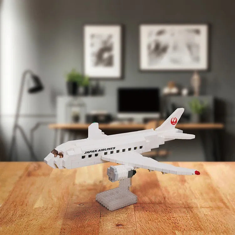 JAL 原創 Nanoblock客機模型