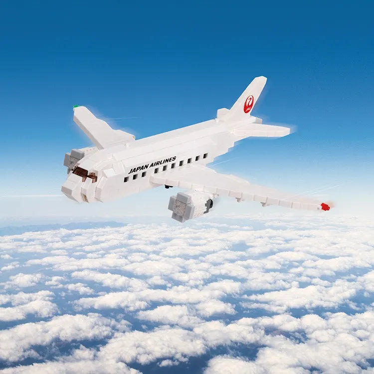 JAL 原創 Nanoblock客機模型