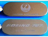 JAL 787飛機造型鑰匙圈 鎖匙扣 日航精品 keychain accessory Boeing 787 波音787 Dreamliner Japan Airlines Original product