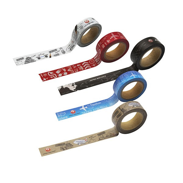 JAL 膠紙 masking tape 紙膠帶 文具 飛機 裝飾 日航原創