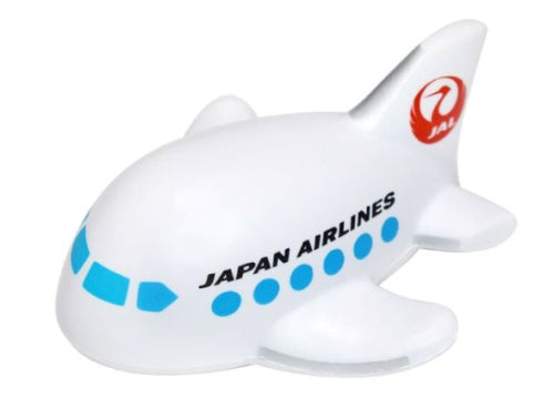 【JAL Original】 Airplane shaped Squeeze Toy