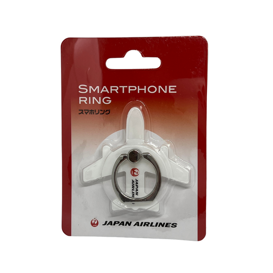 【JAL Original】Airplane Shaped Smartphone Ring Holder