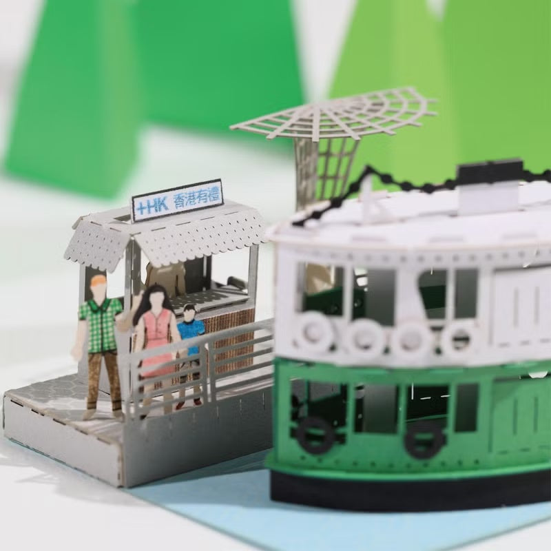 FingerART DIY Paper Art Model Hong Kong Series-Hong Kong Ferry (With Display Box)