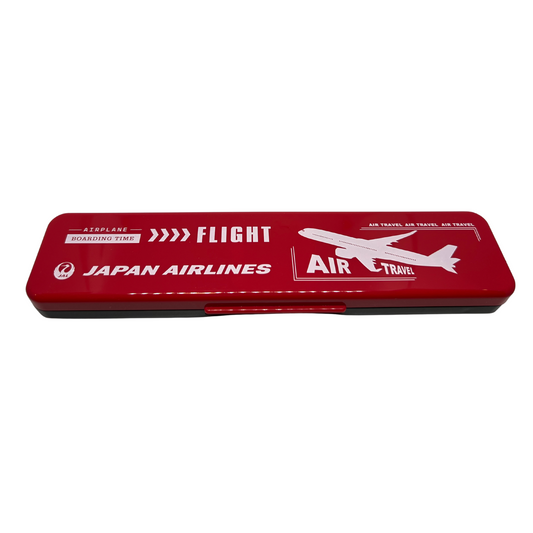 【JALオリジナル】JAL 日本航空 FLIGHT AIR 抗菌音の鳴らない コンビセット (日本製)