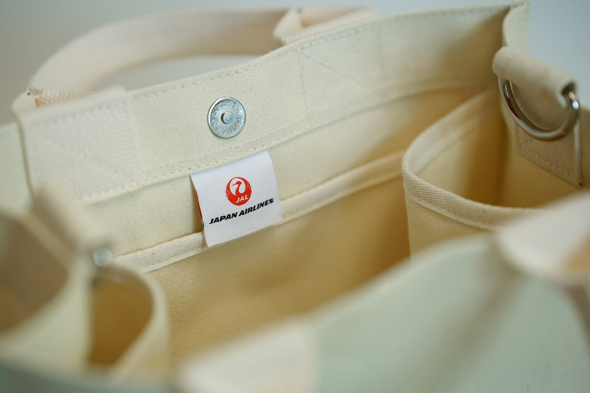 JAL 泰國 香港 日航 CA 乘務員 tote bag 手提袋 白色 單肩袋 側揹袋 雙肩包 包包 單肩包 側揹包 返工 返學 office look smart causal