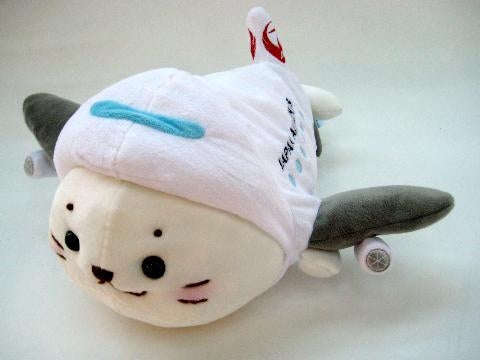 Sirotan造型公仔 JAL Mochitto毛公仔 plush toy doll 玩具 日航原創 JAL Original しろたん