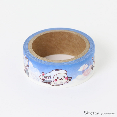 JAL Sirotan飛機紙膠紙 masking tape 日航 しろたん