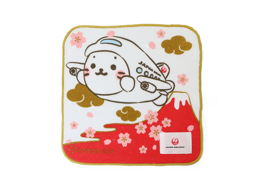JAL Sirotan  迷你毛巾 しろたん towel 日航 毛巾 日用品  日航原創 JAL Original Sakura 櫻花 富士山