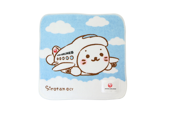 JAL Sirotan 迷你毛巾 しろたん towel 日航 毛巾 日用品 日航原創 JAL Original Airplane Shirotan 飛機造型