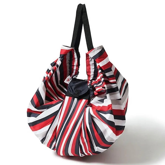 [MARNA x JAL] Shupatto CA scarf pattern eco-friendly shopping  bag