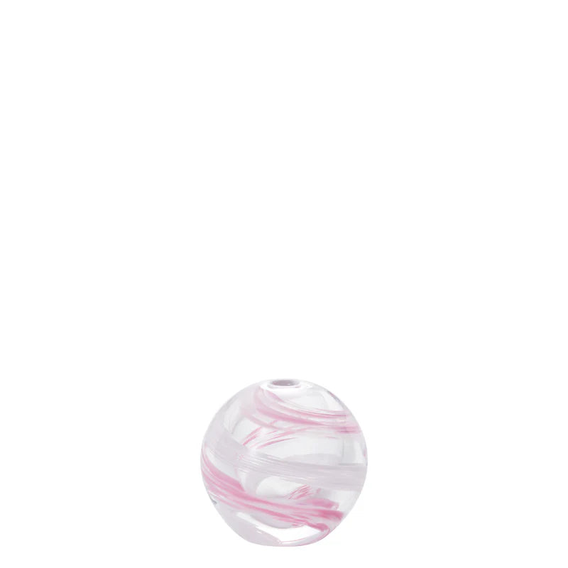 【TSUGARU VIDRO】 “IROTEMARI” Single Stem Vase - SAKURA NAGASHI
