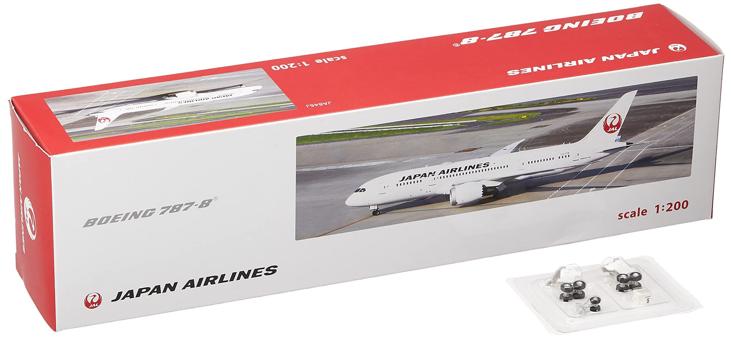 [JAL original] JAL 787-8 1/200 aircraft model (JA847J)