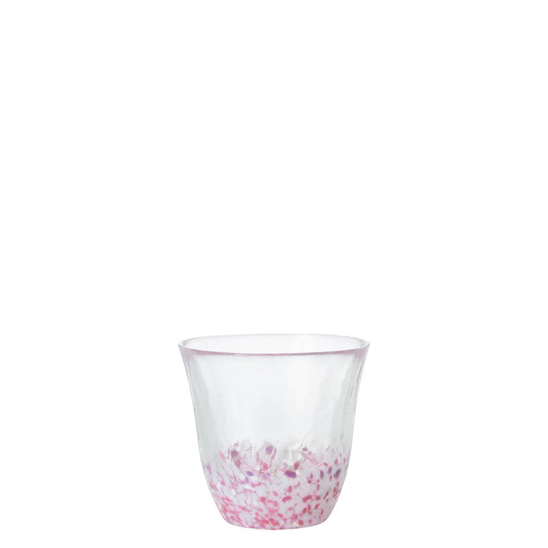 [Tsugaru Glass] "SAKURA SAKURA" Multiuse Glass Cup - Sakura