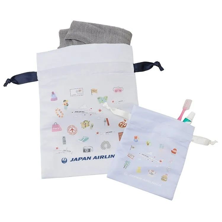 [JAL Original] Travelholic storage rope bag set