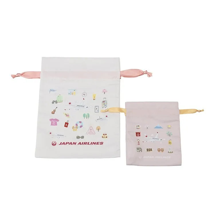 [JAL Original] Travelholic storage rope bag set