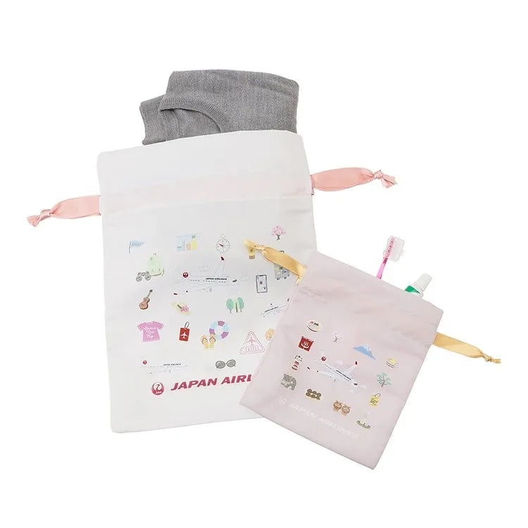 [JAL Original] Travelholic storage rope bag set