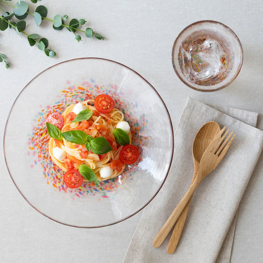 【津輕玻璃】「花火系列」玻璃碟