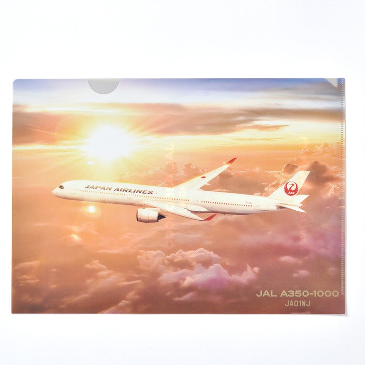 A350-1000 透明文件夾 金