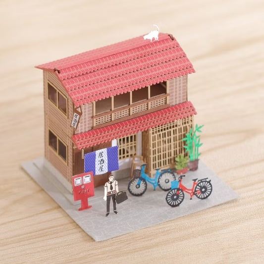 FingerART DIY紙藝術模型 日本文化系列- 居酒屋（附展示盒）