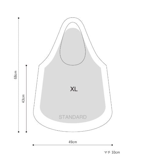 Nanoplus 環保袋 XL Pure color (Grey)