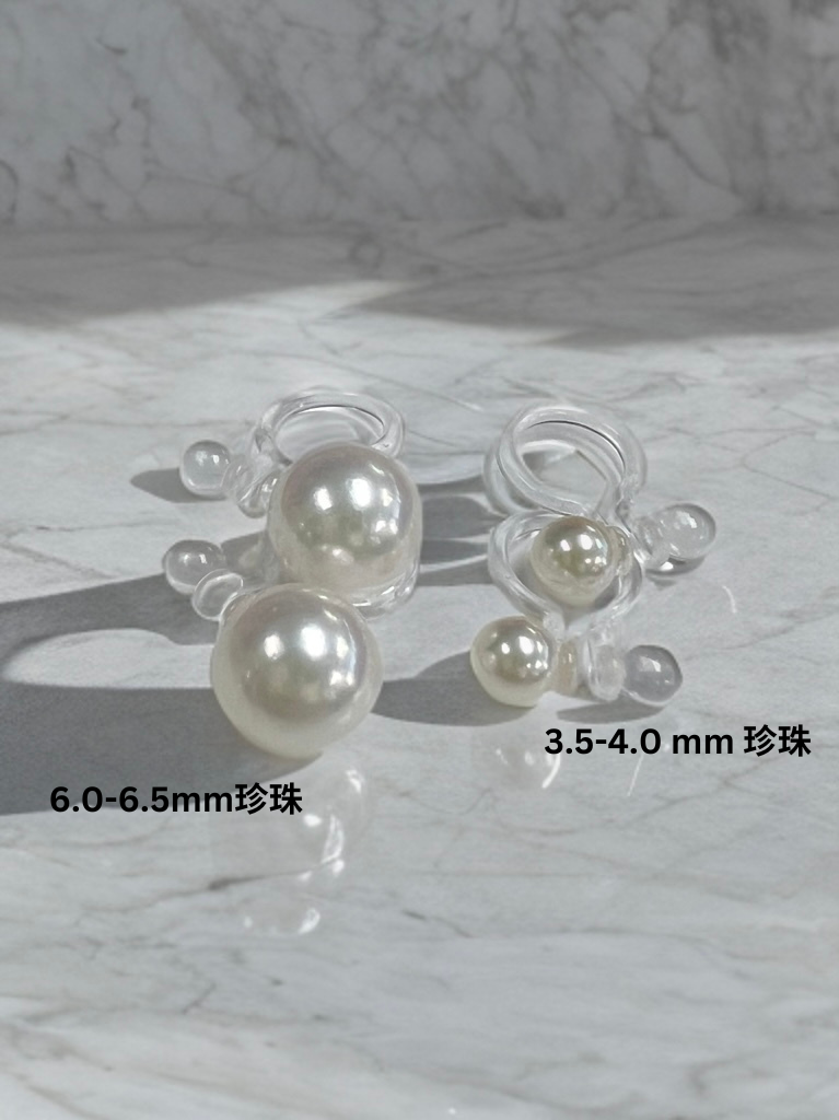 【Ehime Prefecture】Baby Pearl Stud Earrings Metal Allergy Friendly [3.5-4.0mm] 